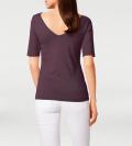 U-Boot-Stretchshirt pflaume