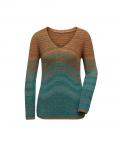 Viskose-Lyocell-Pullover papaya-aquapetrol