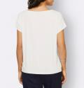 Viskose-Stretch-Shirt weiß-kalkmint-bedruckt