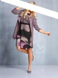Walk-Wollmantel mauve