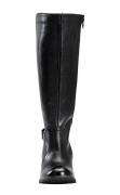 Weitschaft-Stiefel schwarz
