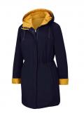 Wendejacke gelb-marine