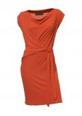 Wickelkleid orange