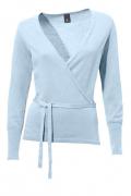 Wickelpullover bleu