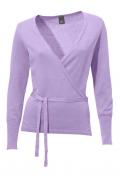 Wickelpullover flieder