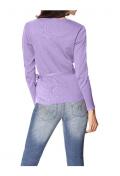 Wickelpullover flieder