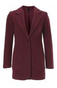 Wollflauschblazer mit Kaschmir bordeaux Gr. 48