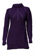 Wollpullover pflaume Gr. 40/42