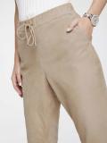 Ziegenvelourslederhose sand